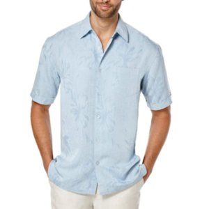 BIG & TALL TWO-TONE FLORAL SHIRT